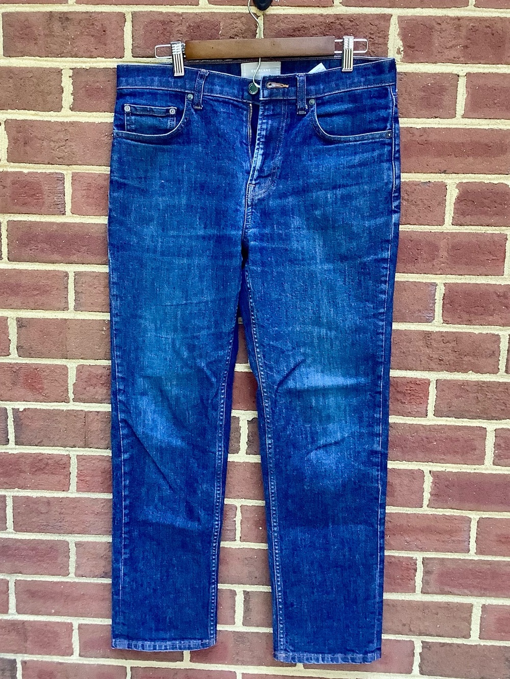 EUC Everlane Denim Blue Jeans Straight Fit 31x30